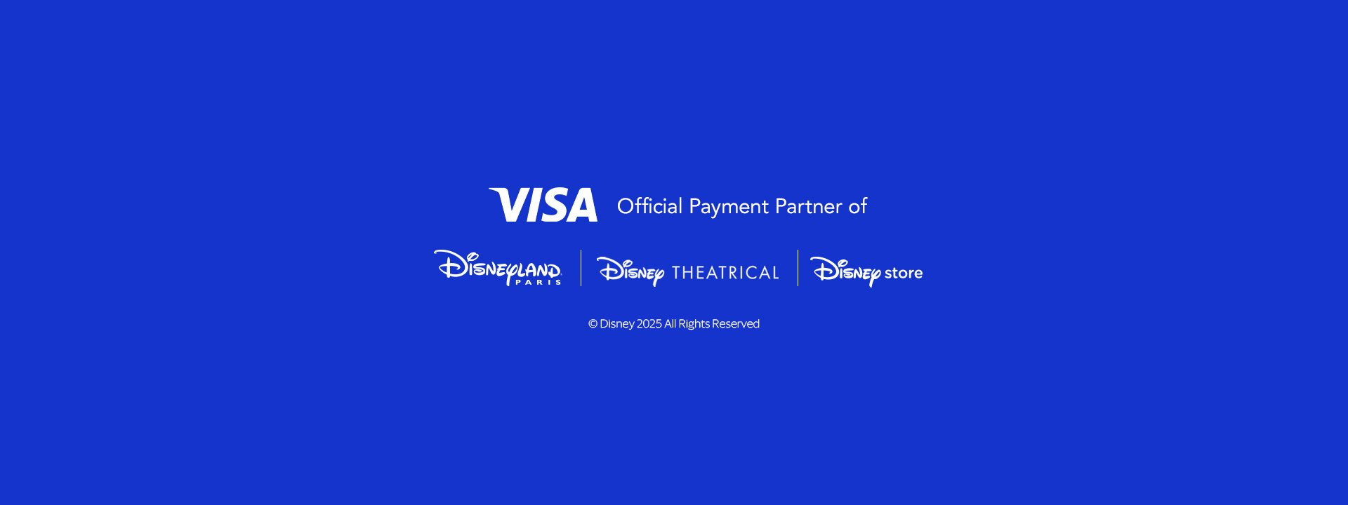 visa disney logos